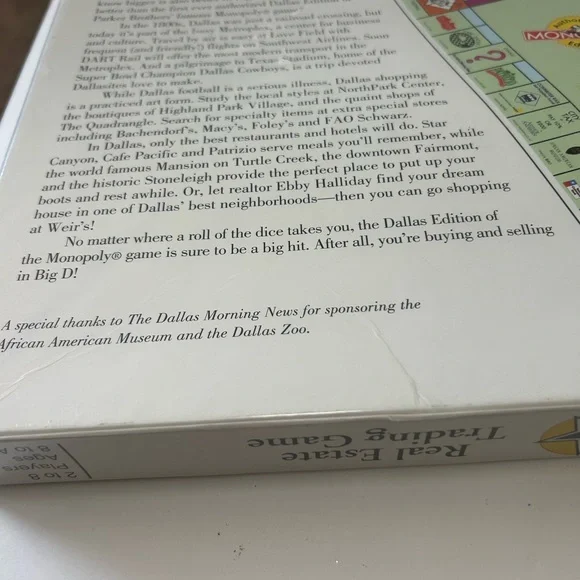 Monopoly Dallas 1995 Edition - Picture 4 of 9